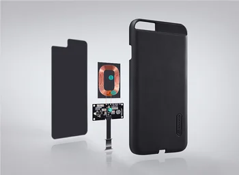 Nillkin Qi Bezdrôtové Nabíjanie Prijímač Nabíjačku, puzdro pre iPhone 6 Plus Príslušenstvo Späť Shell Kryt Plnenie QI Magic Prípade