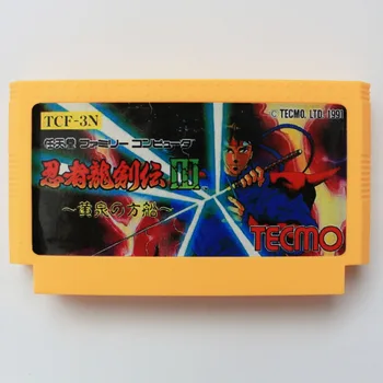 Ninja Gaiden 3 60 Pin Hra Karty Pre 8 Bitový Subor Hry Hráč
