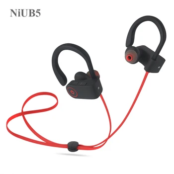 NiUB5 U8 Bluetooth 4.1 Športové Slúchadlá Handfree Bezdrôtovej Náhlavnej súpravy Bluetooth Slúchadlá s Mikrofónom Športové Ucho-hák Bluetooth Slúchadlá