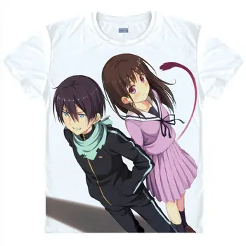 Noragami T-Shirt Yukine Tričko Muž t-shirts Anime Produkty roztomilý štýl ženy letné t-shirts Anime Dievča Akcia Postavy cartoon