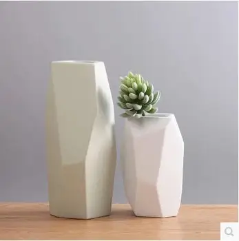 Nordic moderný minimalistický keramické vázy, domov shop dekorácie