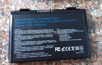 Notebook Batérie pre Asus A32-F82 A41 F52 F82 K61 K70 X8A A32-F52 L0690L6 L0A2016 K40 K40E K40N K40lN K50 K51 K60 P81 X5A X5E X70