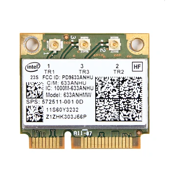 Notebook Wlan dvojpásmový Bezdrôtový Wifi karty Mini PCI-E Karty pre IBM, intel 6300 agn FRU: 60Y3232 Thinkpad T430 X230 X220 T410 T420 X201
