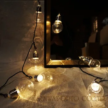 Novinkou 20 LED 6M Jasné Svete Vlkovcový Strany Víla String Svetlá Vianočné Osvetlenie Dovolenku Garland Svetlá String EÚ AU US UK PLUG