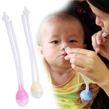 Novorodenca Bezpečnosti Nose Cleaner, Sacie Vákuové Nosovej Aspirator Chrípka Práv