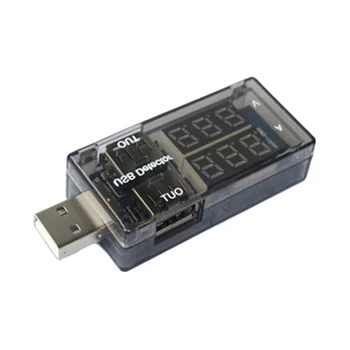 Nová Značka 1pc USB Prúd Napätie Tester Meter USB Napätie Ammeter USB Detektor Dvojradu Ukazuje Ručička