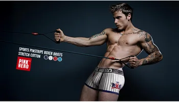 Nová značka Austrália ružový hrdina British fashion prekladané Lycra bavlna mužov bielizeň dobre vyzerajúcich mužov boxery