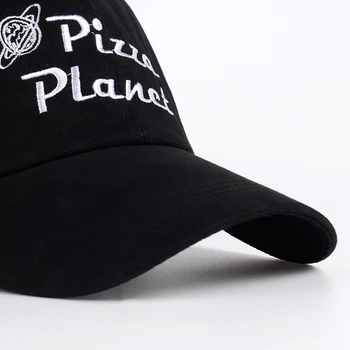 Nová Značka Pizza Planet Klobúk Bavlna Šiltovku Výšivky Otec Klobúk Letné Slnko Pizza Bavlna Snapback Hip Hop Šport Spp Pokemon