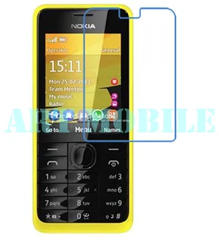 Nové 10pcs/veľa veľkoobchod Vysokej Clear LCD Predné Screen Protector Fólie Pre Nokia 301 Ochranný Film Doprava Zadarmo