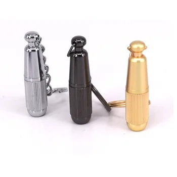 Nové 1pcs Cohiba Gadgets Prenosné Vrecku Kovové Cigaru Punč Rezací nôž Krúžok Bullet Style Čerpať Diery Rez pre Cigár na Kube