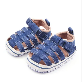 Nové 2016 V Pohode Baby Letné Topánky Novonarodených Chlapcov Antislip Prvý Chodci Batoľatá Bebe Zapatos