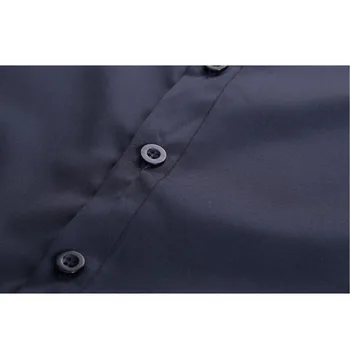 NOVÉ 2018 pánske tričko muž joker business British Večerné Šaty Slim Fit košele pánske jednofarebné Stripe tričko s dlhým rukávom C1021