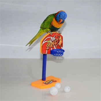 Nové 3ks Gule Pet Vtákov Žuť Hračka Parakeet Bell Gule Papagáj Hračky Birdie Basketbalová Obruč Rekvizity Papagája Pet Produktov Dodávky