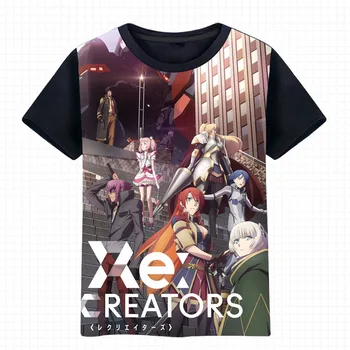 Nové Anime Letné T-shirt Re Tvorcovia T shirt Cosplay Topy Mužov Príležitostné Tlače Tees