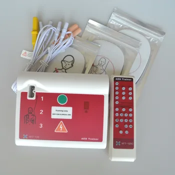 Nové Automatické Externé AED Tréner Nové AED Simulácie Pre Núdzové CPR Školenia Prvej Pomoci, Záchrany Stroj S anglickom Jazyku