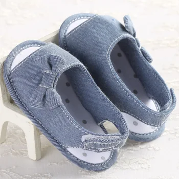Nové Blue Jean Dieťa Prvej Pešej Topánky, Detská Obuv Batoľa Topánky Prvý Walker