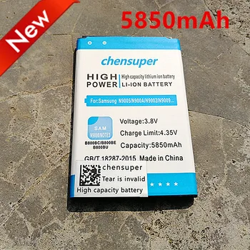 Nové chensuper 5850mAh B800BC B800BE/BU Batérie pre Samsung Galaxy Note 3 N9000 N9005 N900A N900 N9002 N9008 N9009 N9006 N9008S