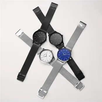 Nové CRRJU Hodinky, Luxusné Značky Muži Hodinky Plné Oceľové Módne Quartz-Sledovať Bežné Mužské Športové Náramkové hodinky Dátum, Hodiny, Relojes