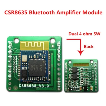 Nové CSR8635 Dual 5W Bluetooth 4.0 /4.1 Zosilňovač Rada Audio Bluetooth 4.1 Prijímač, Modul s Hovoru Funkcia
