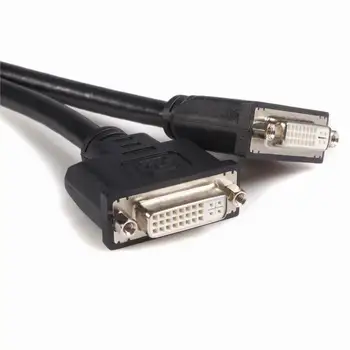 Nové DMS 59 pin Male na Dual DVI 24+5 Žien Splitter Predlžovací Kábel