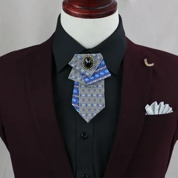 Nové Doprava Zadarmo módne bežné Mužov je mužskej svadby ženích Groomsmen originálny dizajn zobraziť falošné hviezdy kravatu na predaj Headdress žena