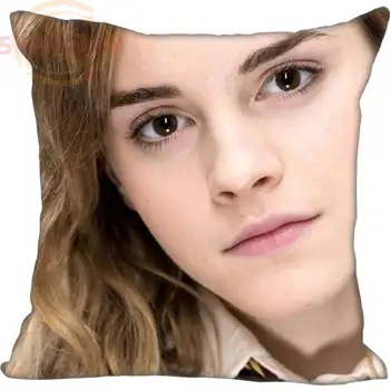 Nové Emma Watson obliečka na Vankúš Svadobné Dekoračné obliečky na Vankúš Prispôsobiť Darček Pre Vankúš 35X35cm,40X40cm(Jednej Strany)