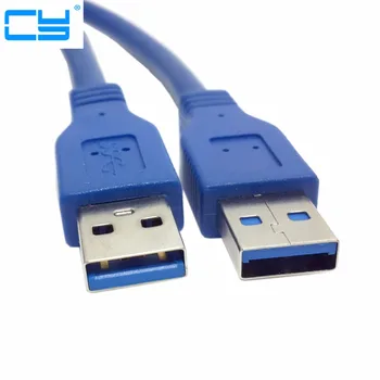 Nové generic USB technológia Super USB 3.0 Štandard Typu Samec Samec kábla 0,3 M 0.6 M 1M 1,5 M 3 M 5 M 3 FT 5 FT 10 FT