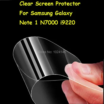 Nové HD Clear Screen Protector Samsung Galaxy Note 1 I i9220 N7000 i9228 i717 5.3