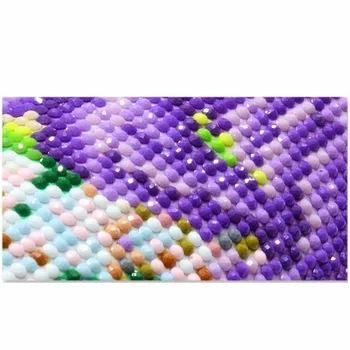 NOVÉ HOBBY 3D Diamond Maľovanie Farebný svet abstraktné olejové farby plné kolo vŕtať dekor Mozaiky Výšivky Série Vykladané živice sady
