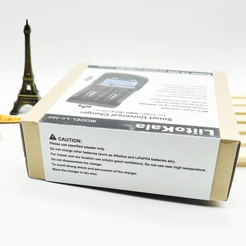 NOVÉ LiitoKala Lii-300 LCD 18650 Nabíjačku Displej kapacita Batérie test 18650 batérie, nabíjačky ( lii300+12V1.5A adaptér+AUTO)
