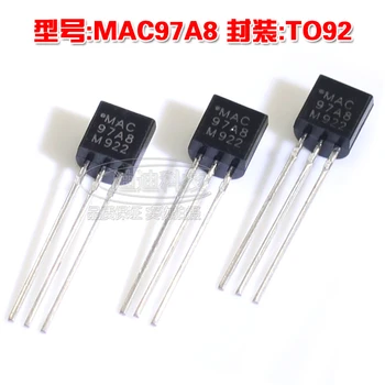 Nové MAC97A8-92 Triac Tranzistor Výstup 600V 0.6 A 97A8 to92