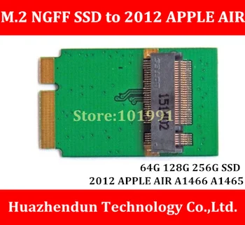 Nové Modely M. 2 NGFF SSD do 2012/2013 APPLE Macbook AIR A1466 A1465 64 G 128G 256G SSD Pridať na Karty PCBA