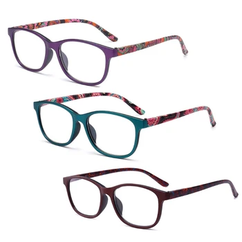 Nové Muži Ženy Kvet Okuliare na Čítanie Presbyopia Okuliare 1.0 1.5 2.0 2.5 3.0 3.5 4.0 Diopter pre Starých Ľudí