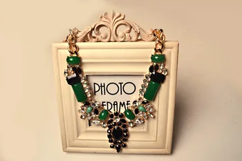 Nové módne chokers nezávislá golier náhrdelník reťazca luxyry značky perly geometrické choker vintage náhrdelník vyhlásenie šperky