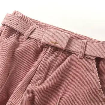 Nové módne dámske veľkosť menčester kórejská verzia voľné retro Harlan nohavice pre voľný čas pevné farebné Ceruzky nohavice