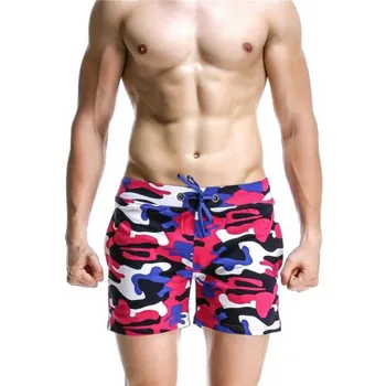 Nové módne letné kamufláž orgánu v blízkosti boxerky kufra pohodlie bežné hosehold viac farieb mužov sexy a hot krátke
