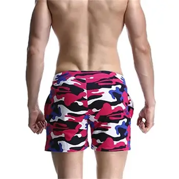 Nové módne letné kamufláž orgánu v blízkosti boxerky kufra pohodlie bežné hosehold viac farieb mužov sexy a hot krátke