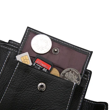 Nové módne Originálne Kožené Mužov Peňaženka s hasp kabelku držiteľa karty mince vrecku