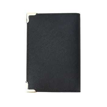 Nové módne originálne saffiano kožené customed prvé písmená cestovné príslušenstvo držiteľa pasu pokrývajú pas peňaženky