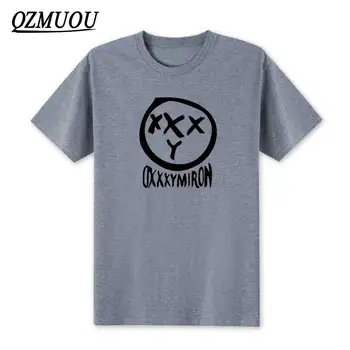 Nové Módne oxxxymiron t-shirt muž Anime 2018 Lete Nové pánske T-Shirt Módne Potlač Tričká-Krátke Rukávy T-Shirt XS-XXL
