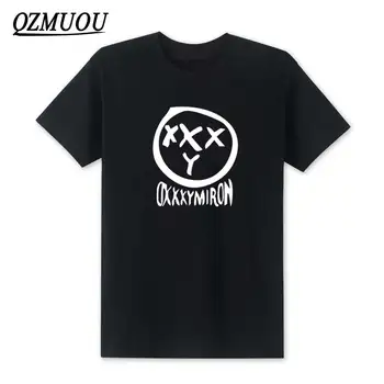 Nové Módne oxxxymiron t-shirt muž Anime 2018 Lete Nové pánske T-Shirt Módne Potlač Tričká-Krátke Rukávy T-Shirt XS-XXL
