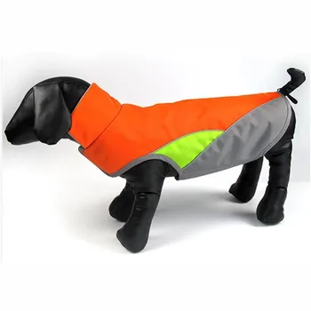 Nové Nepremokavé Tkaniny Psie Oblečenie Búrka Vyhovovali Lyžiarske Oblek Vonkajšie Bezpečnostné Oblečenie pre Stredné a Veľké Pes, domáce zvieratá s 4 Farby