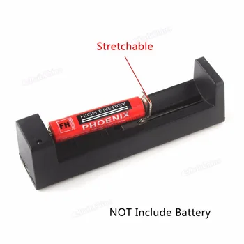 NOVÉ Odolné USB Lítiové Batérie, Nabíjačky pre 10440 14500 16340 18650 26650 USB Port Lítium Li-ion Batéria