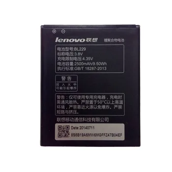 Nové Originálne Batérie pre Lenovo A806 BL229 Nabíjateľná 2500mAh Záložnej Batérie pre Lenovo A806 BL229