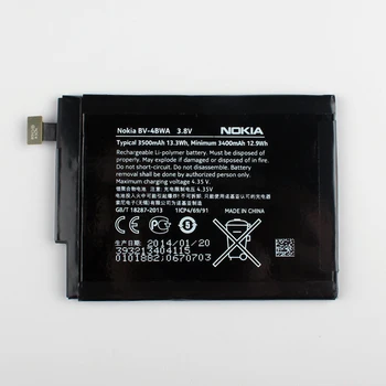 Nové Originálne Nokia BV-4BWA telefón batérie pre Nokia Lumia 1320 Vstavané BV4BWA 3500mAh