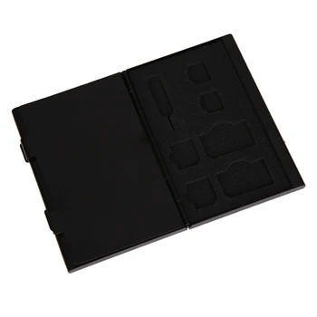 Nové Prenosné 14 v 1 Hliníkový SIM Mikro Nano SIM Karty Pin Anti-magnetické pamäťové Box Odolné Prípade Držiteľ Protector