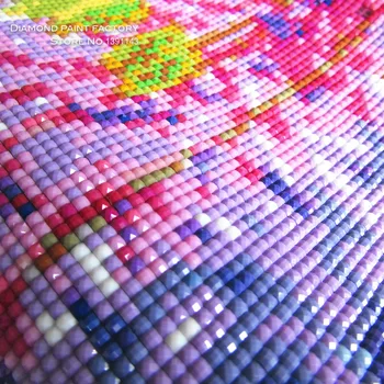 Nové Scenérie Diamond maľovanie Cross Stitch Mozaiky Záhrada dievča Obrázok Kamienkami Darček Živice Diy Diamond Výšivky domova