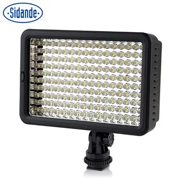 NOVÉ SIDANDE LED-5023 LED Video Fotografické Svetlo pre Fotoaparát, DIGITÁLNA Kamera svetlo na Svadbu