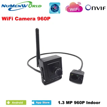 Nové Super Mini IP Kamera, bezdrôtové 960P kamery wifi CCTV Kamera vnútorné H. 264 Najmenšie 1,3 MP P2P home security cam