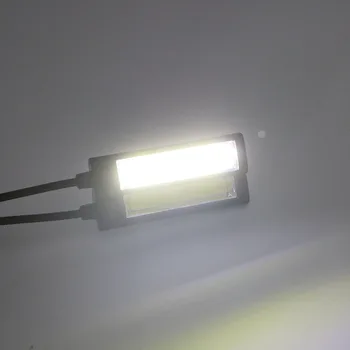 Nové Super Svetlé 2 Zbrane Flexibilné COB led Svietidlo Clip-on Svetla na Čítanie Recharegeble Baterka Pochodeň Linternas USB alebo 3xAAA